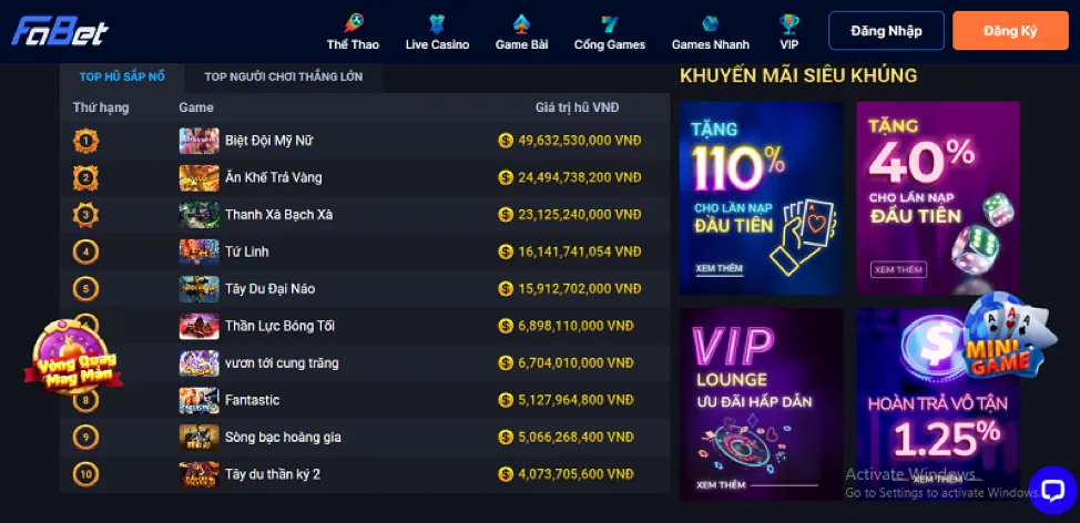 Tổng hợp các trò chơi nổi bật trên ứng dụng H88 Game